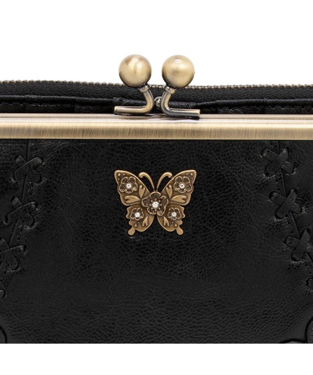 ANNA SUI マチルダ 二つ折り口金長財布 