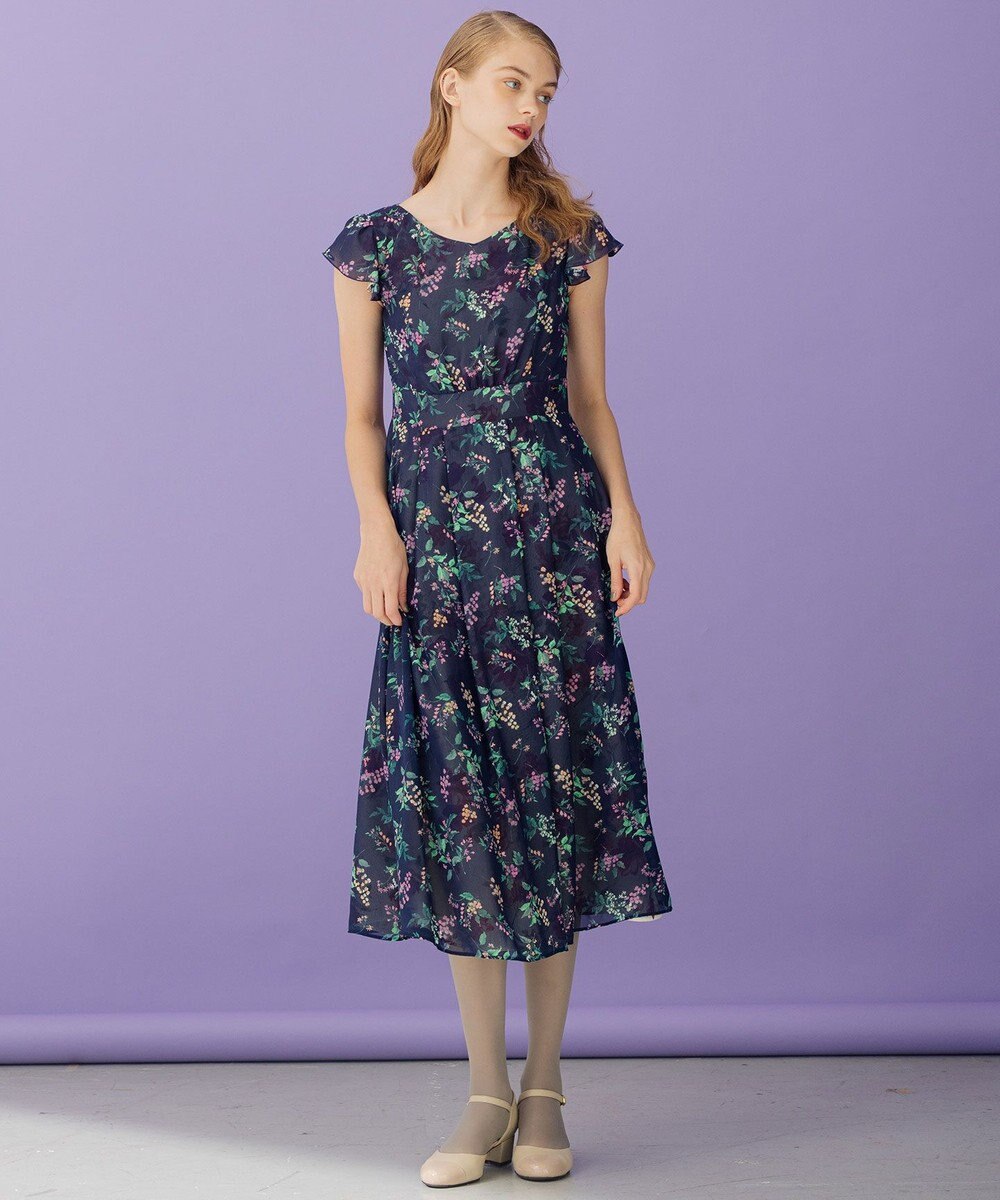 TOCCA 【洗える！】WATERCOLOR HARMONY ロングドレス 