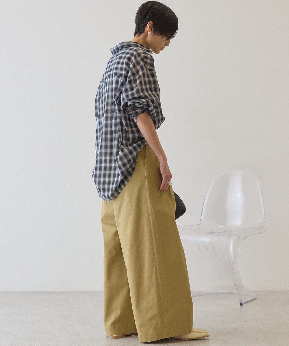 AMERICAN HOLIC シアーチェックシャツ 