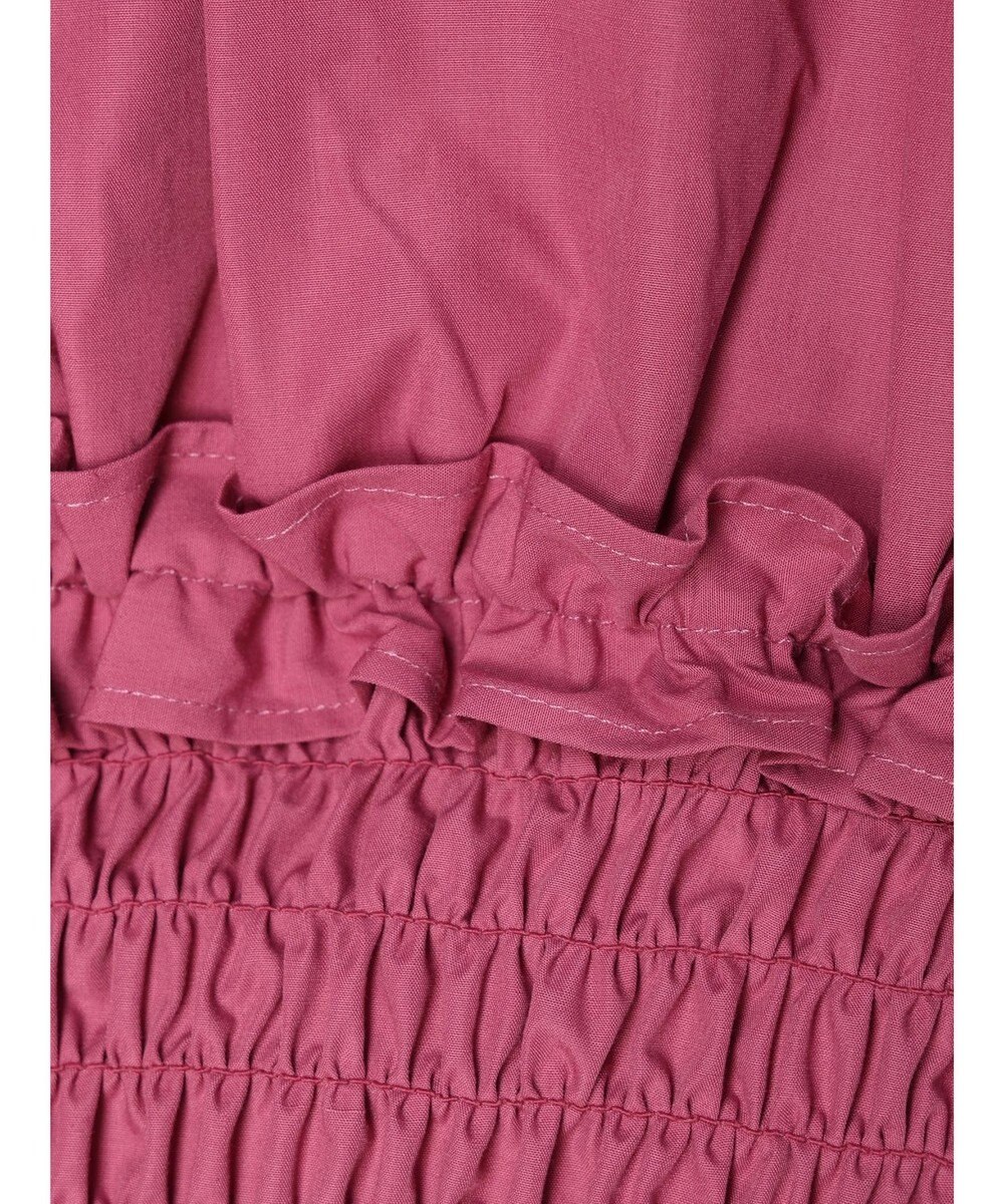 Green Parks シャーリングデザインコルセット風ブラウス 