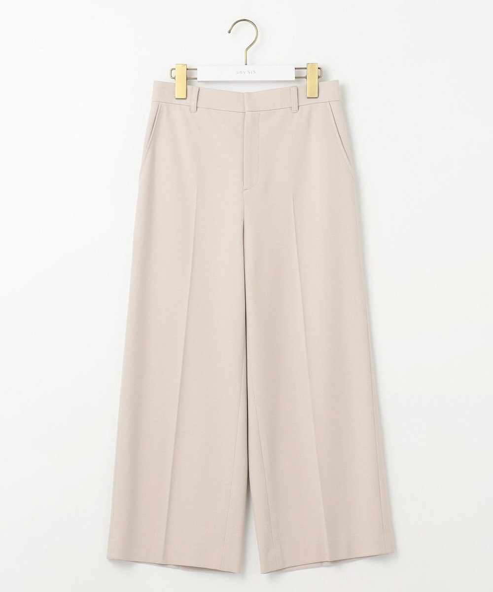 ANY SIS S 【シリーズ累計7万本突破！】サーモ2WAYストレッチ ワイドパンツ 