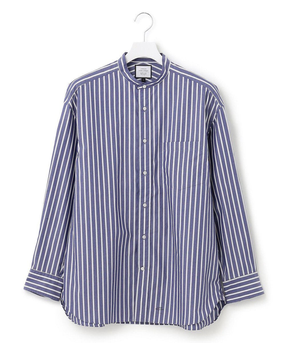 J.PRESS YORK STREET 【UNISEX】タイプライターストライプ シャツ 