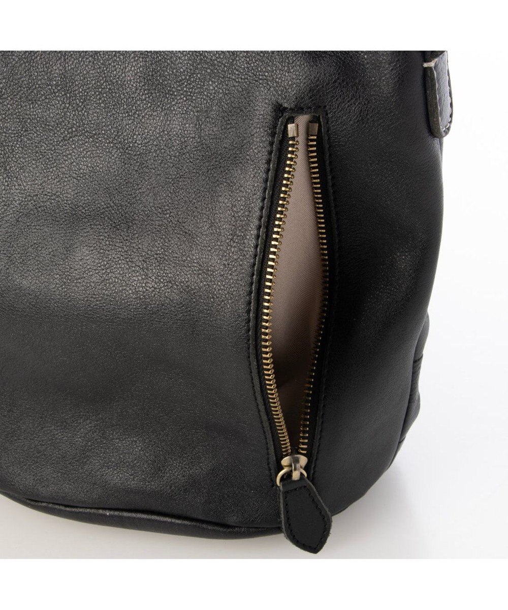 UNBILLION アトランタ ATLANTA / 牛革メッシュバケツショルダー 