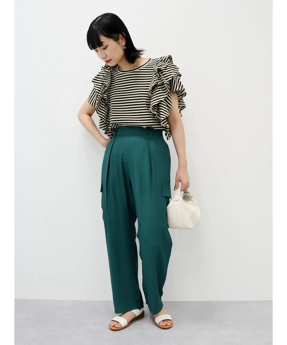 Green Parks とろみカーゴパンツ 