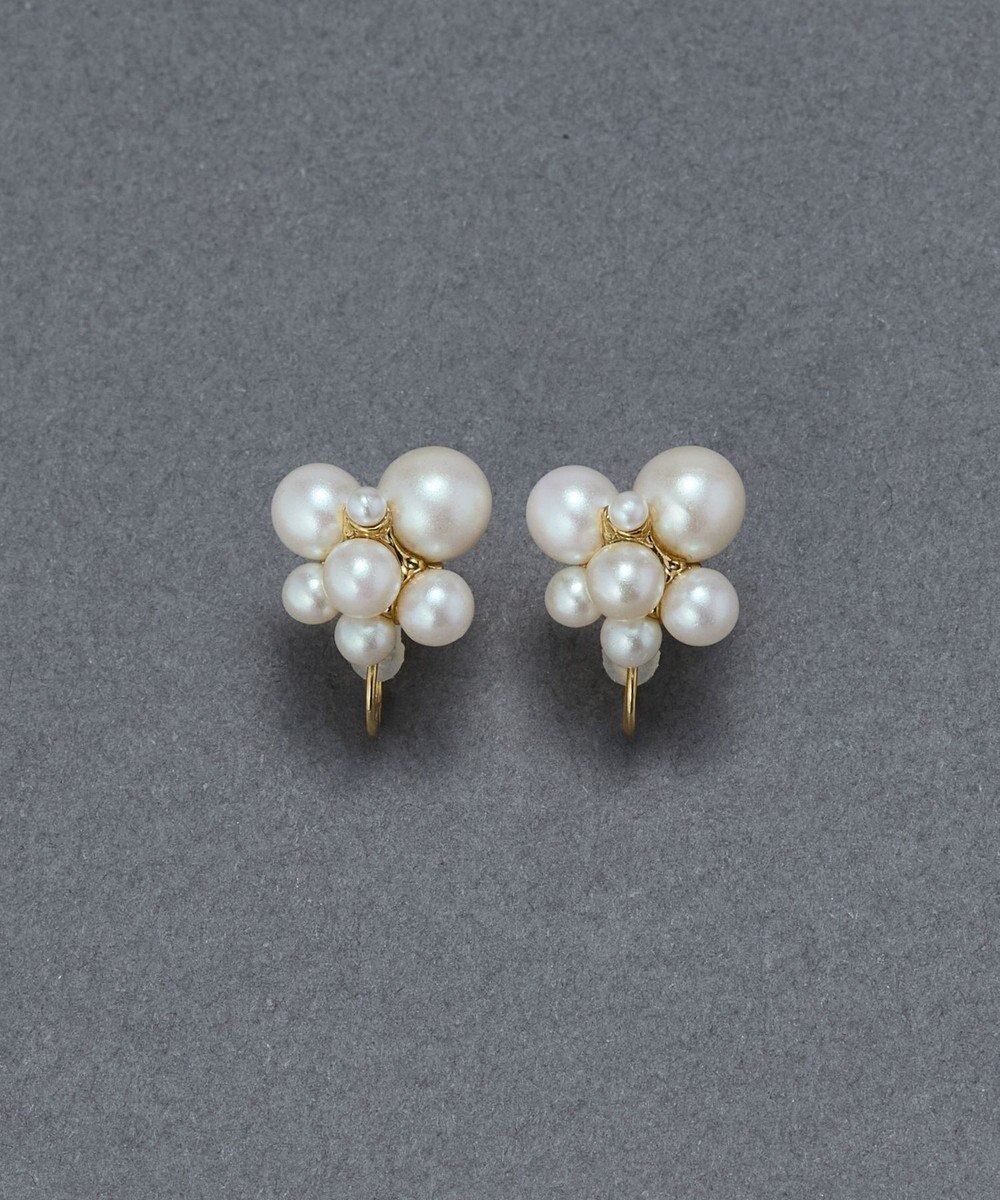 Phoebe ≪TV番組着用商品≫【痛くないシリーズ】ファンシーパールライトフィットイヤリング 