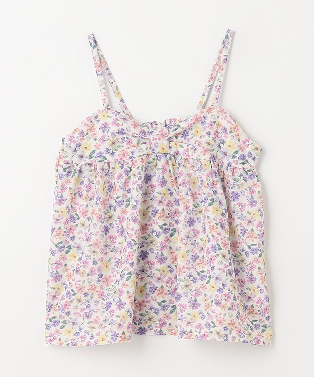 ANY KIDS 花柄キャミセット 長袖 Tシャツ 