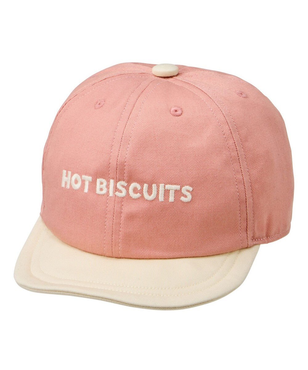MIKI HOUSE HOT BISCUITS 【44-54cm】 バイカラー ロゴキャップ 