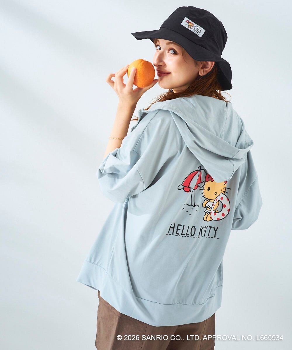 OP／FILA 【Ocean Pacific×ハローキティ】ラッシュパーカー 