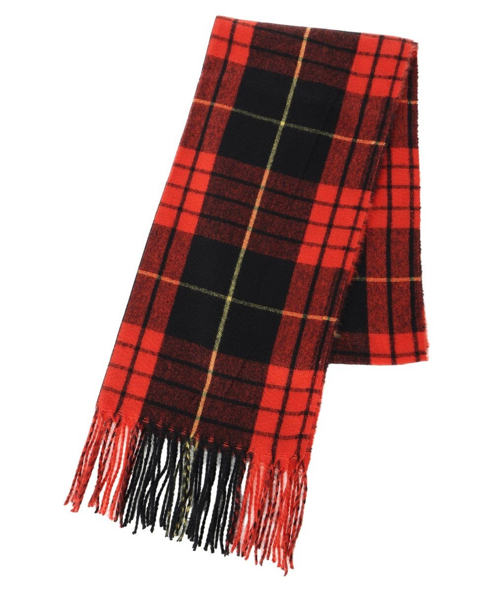 Green Parks カシミヤライクチェックストール 