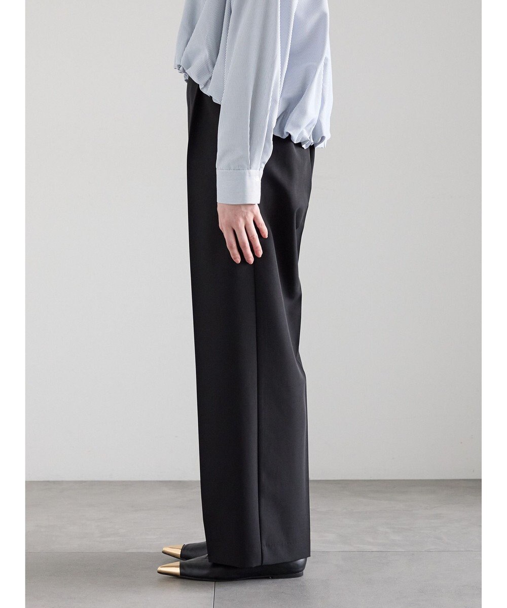 Te chichi 【雑誌掲載アイテム】ダブルクロスイージーワイドパンツ 