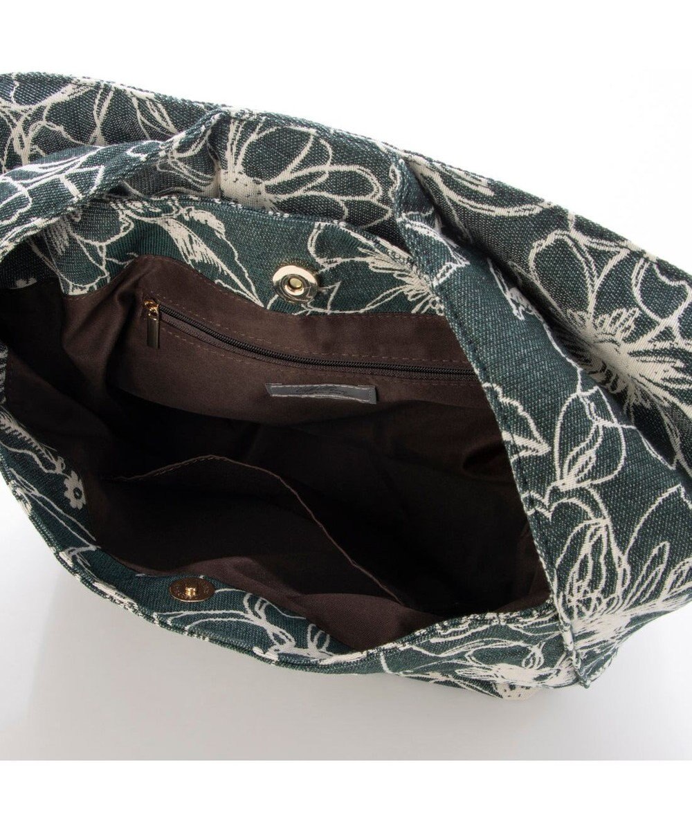 UNBILLION カシュカシュ cache cache / フラワー＆アニマル柄ワンハンドルバッグ 