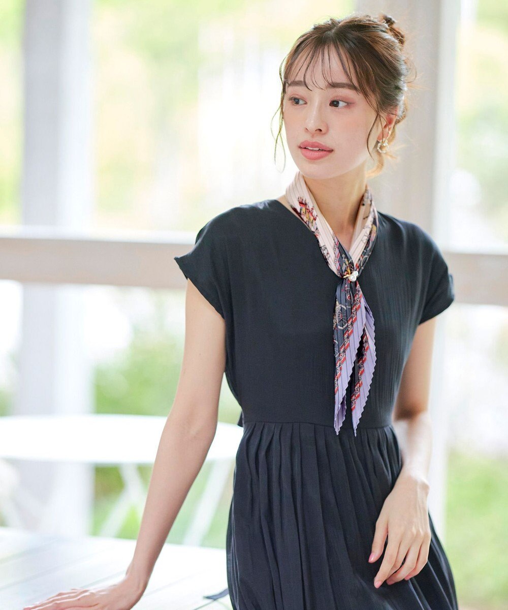 Tiaclasse プリーツスカーフ 