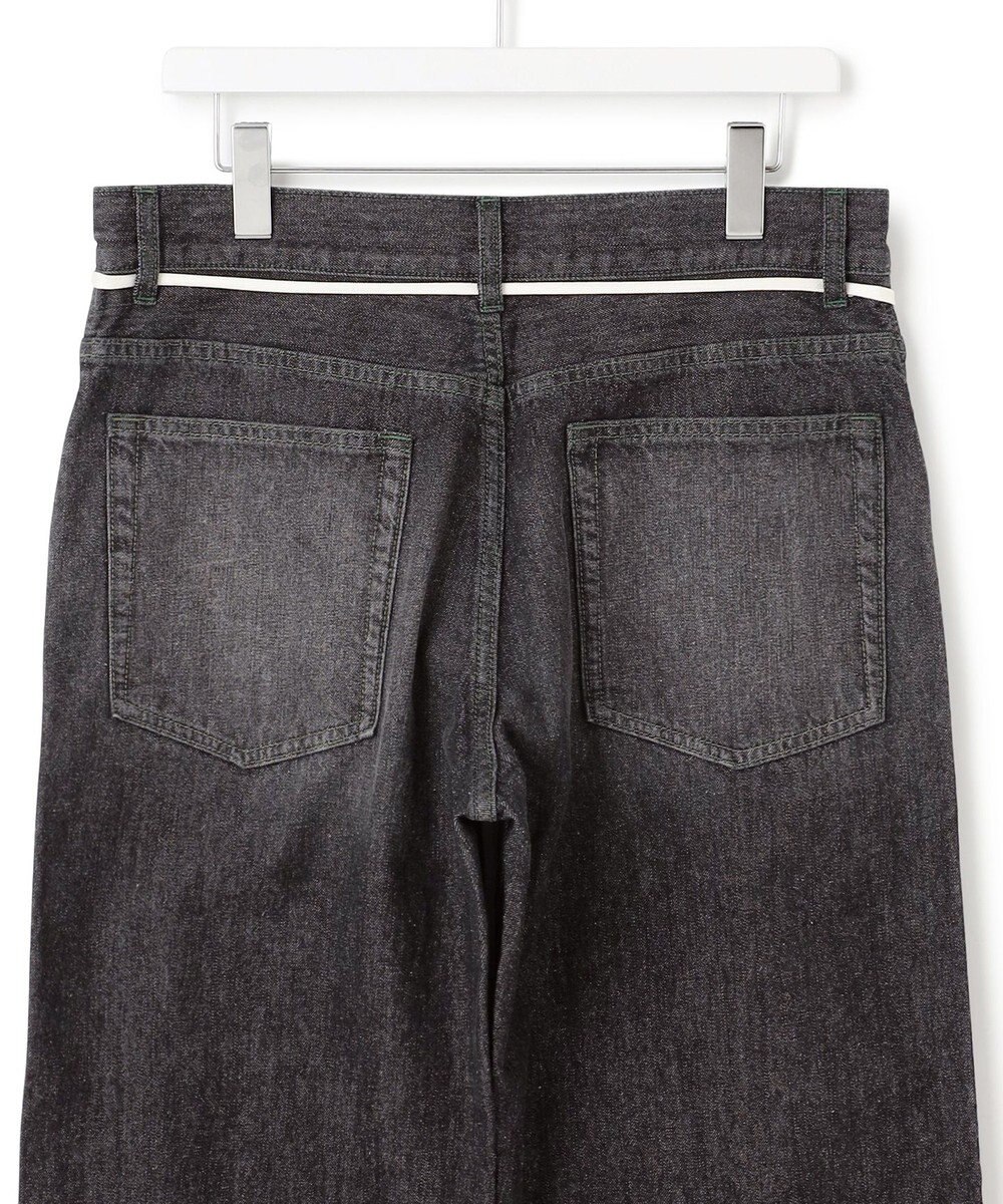 J.PRESS YORK STREET 【UNISEX】ウォッシュドワイド デニムパンツ 