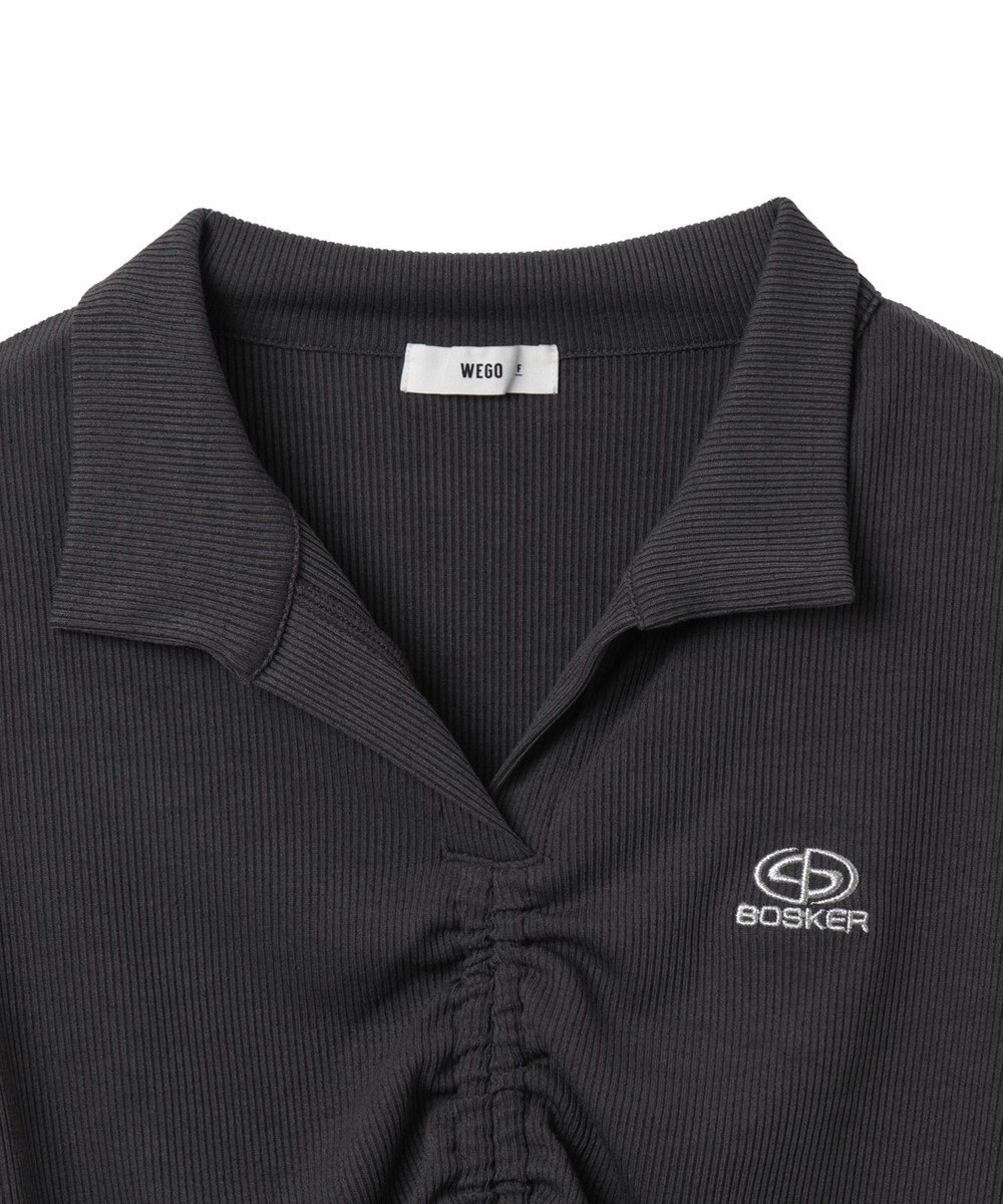 WEGO 刺繍スキッパードロストT 