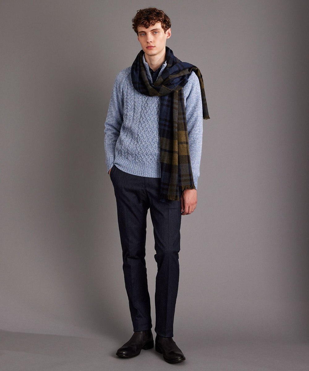 JOSEPH ABBOUD タータンチェック　ストール 