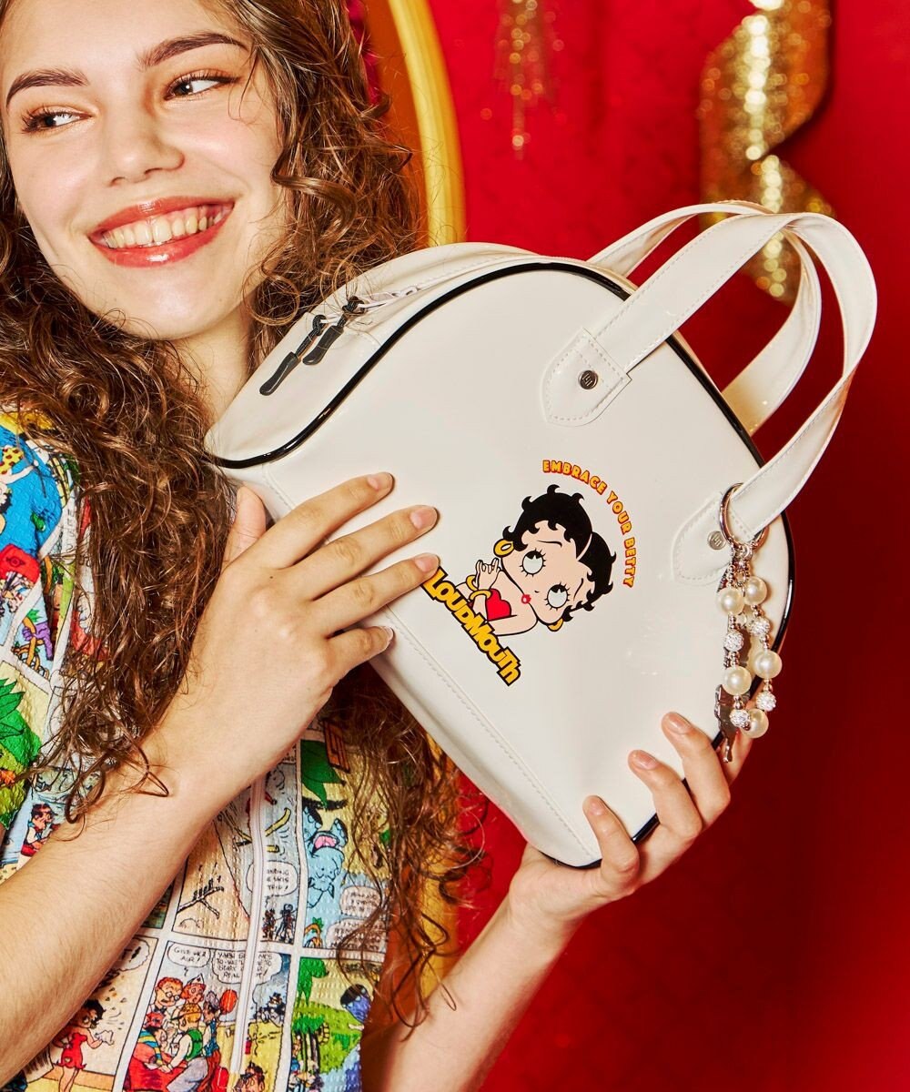 FILA GOLF／marie claire 【LOUDMOUTH×Betty Boop™】 カートバッグ 