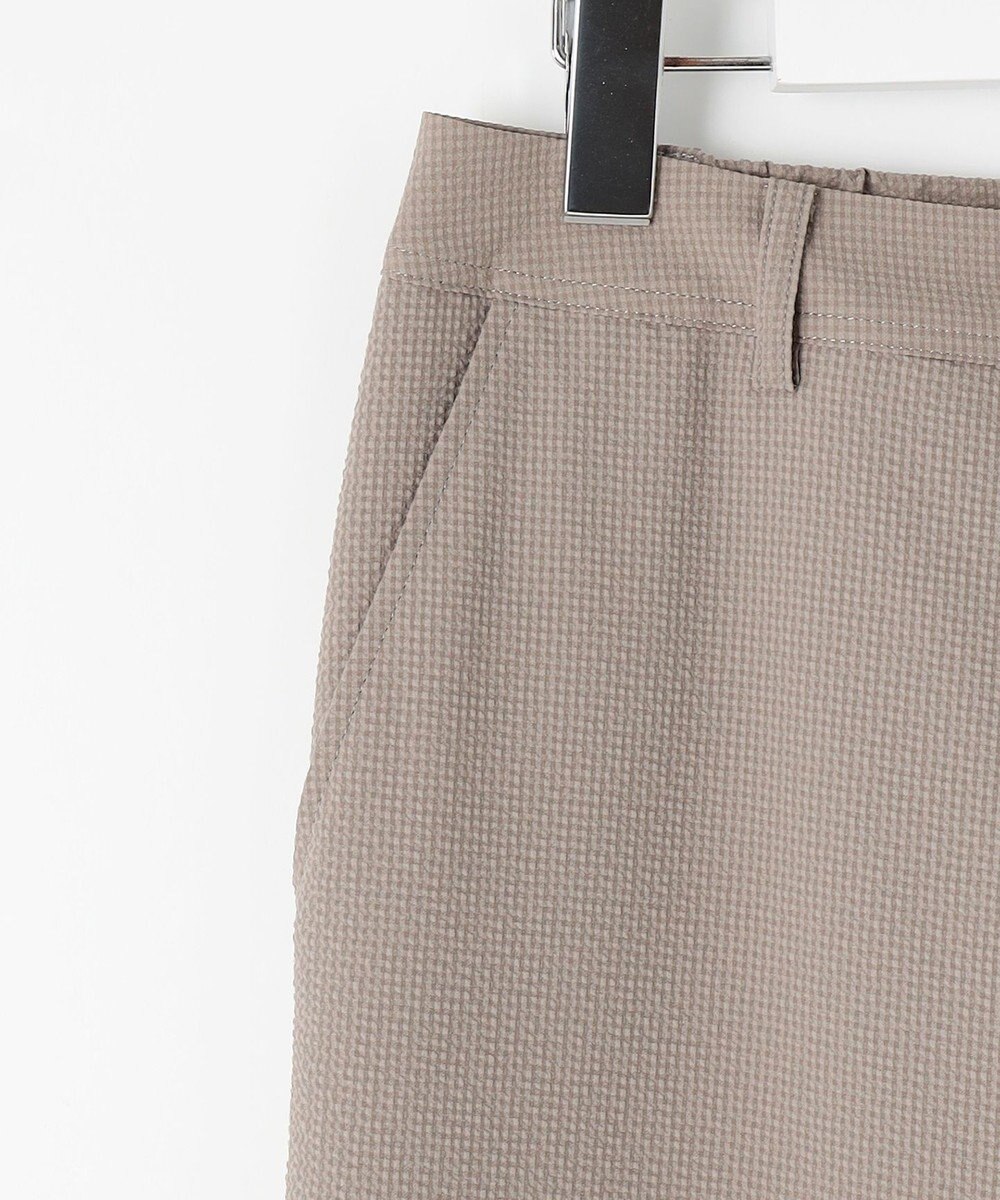 J.PRESS LADIES 【洗える・吸水速乾】DRYライトサッカー ワイド パンツ 