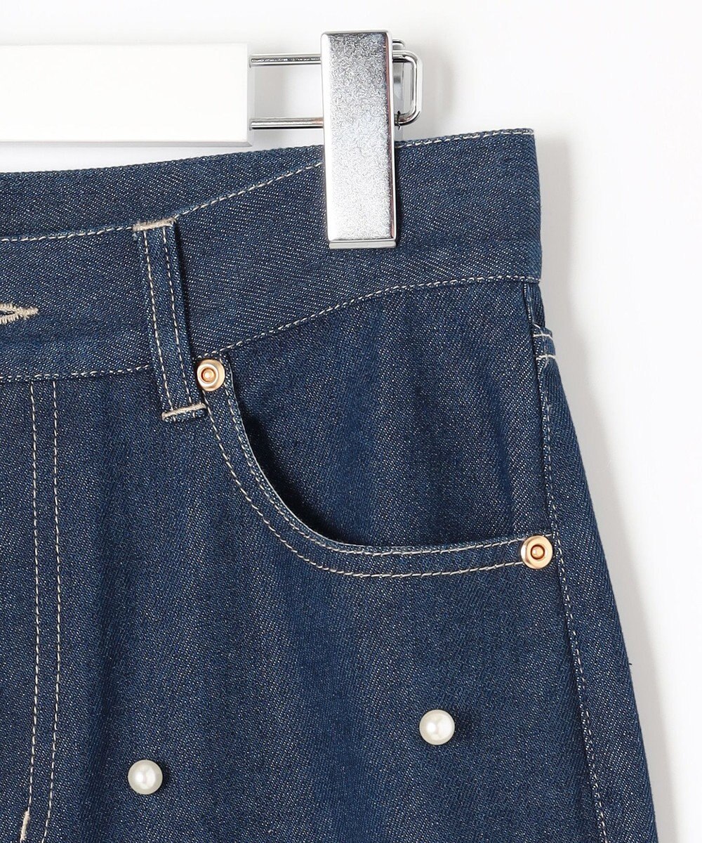 Feroux ランダムパールデニム パンツ 