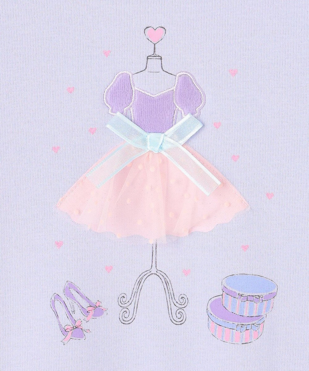 ANY KIDS ドレスモチーフ 裏シャギー トレーナー 