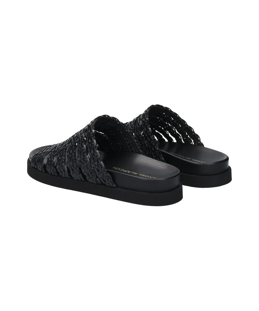 INTER-CHAUSSURES 【ANGEL ALARCON】フットベッドラフィアサンダル 