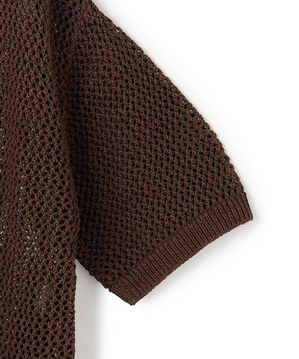 UNFILO リネンペーパー メッシュニット スキッパー 