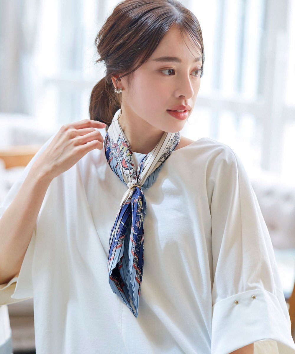 Tiaclasse プリーツスカーフ 