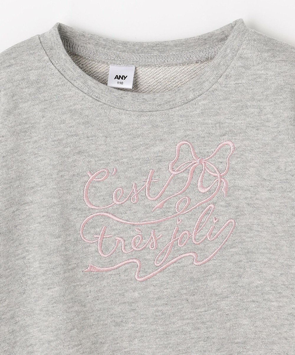 ANY KIDS 袖リボン トレーナー 