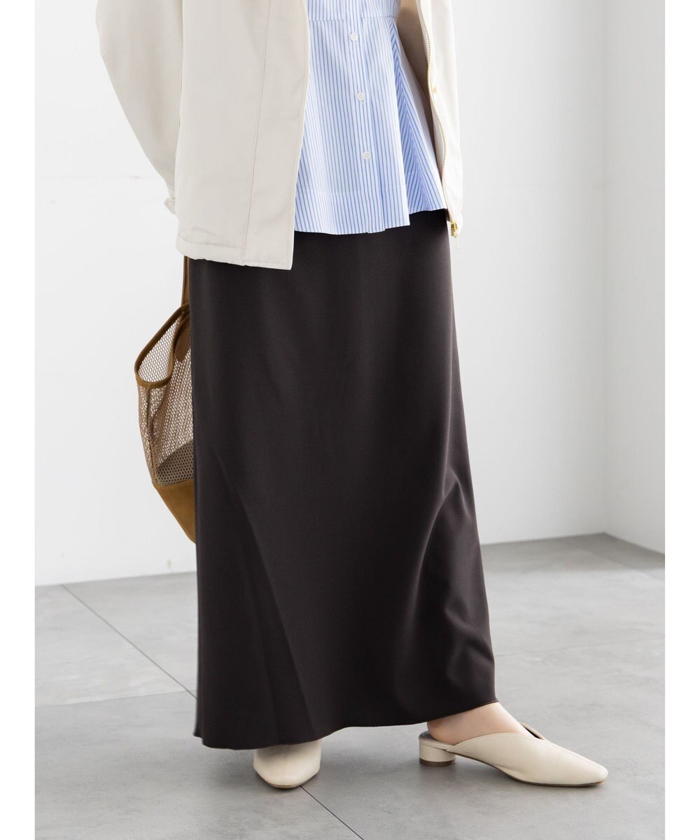 Te chichi ストレッチジョーゼットナロースカート《2026 spring catalog item》 