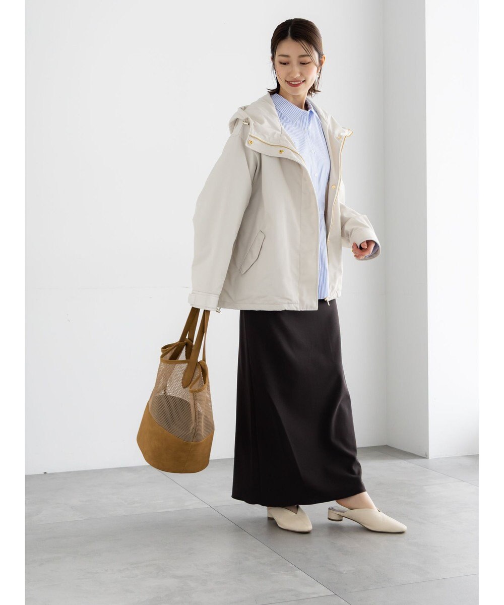 Te chichi ストレッチジョーゼットナロースカート《2026 spring catalog item》 