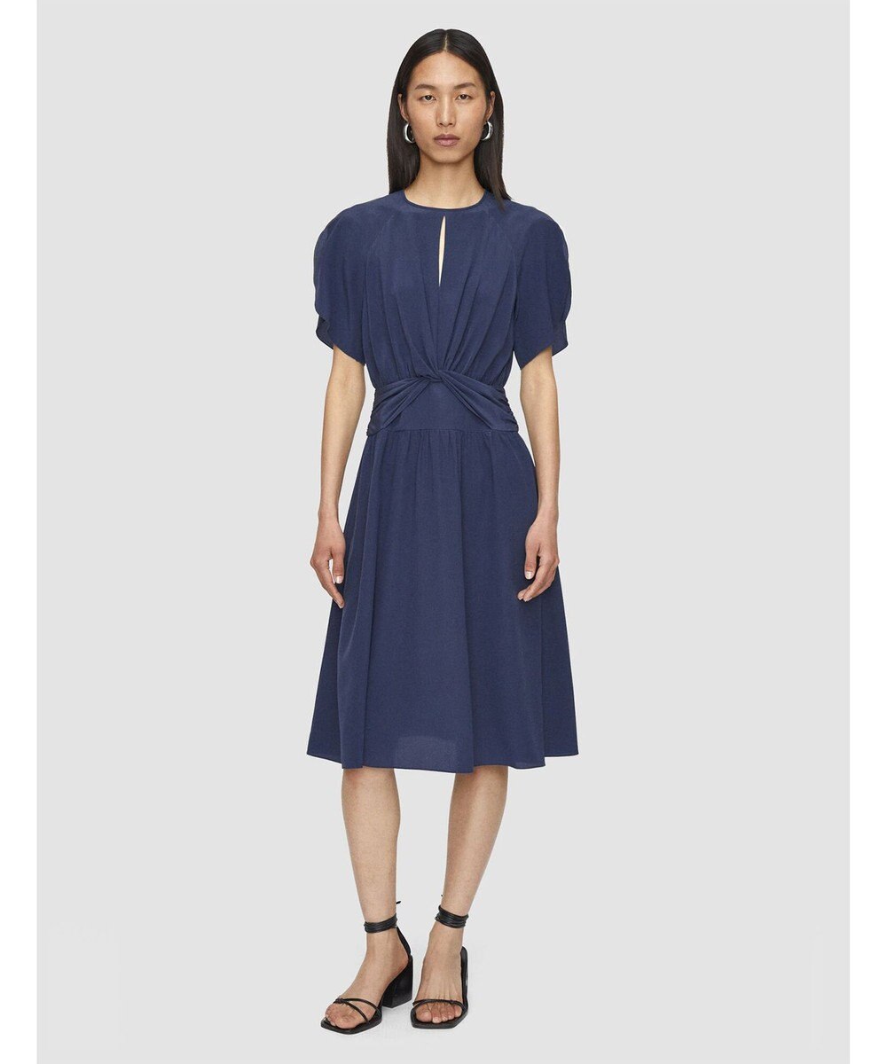 JOSEPH CDC ノットディテール　フレアードレス 