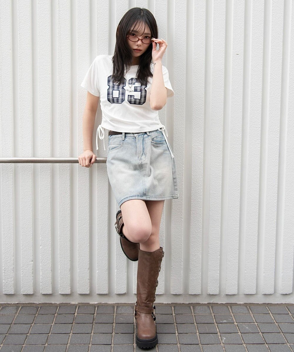 WEGO クラフトデザインサイドドロストT 