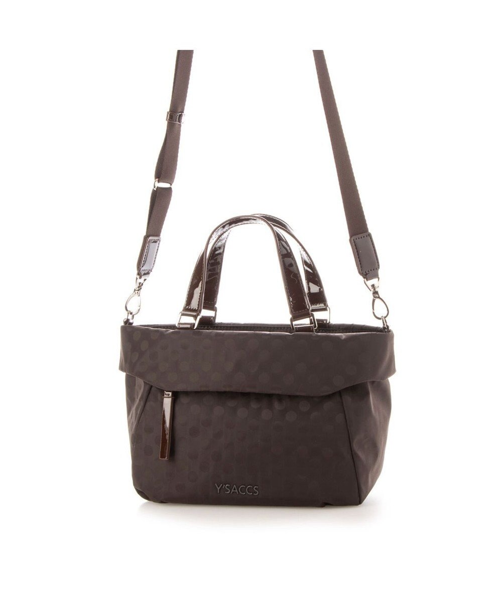 Y'SACCS PolkaDots口折れミニトート 