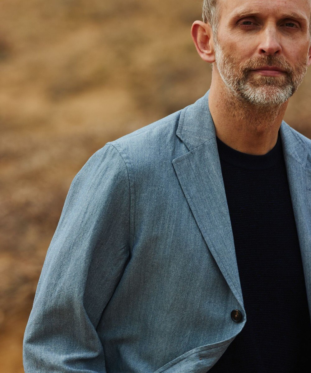 J.PRESS MEN 【新モデル/軽量/高通気性/吸湿性/放湿性】サマージャケット“ THE SHACKET” 