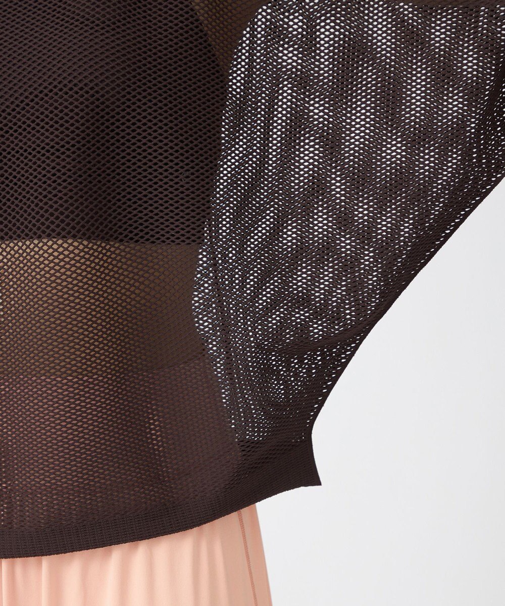 Chacott Chacott BALANCE【ノーソーイングニット】7分袖メッシュニットTシャツ 