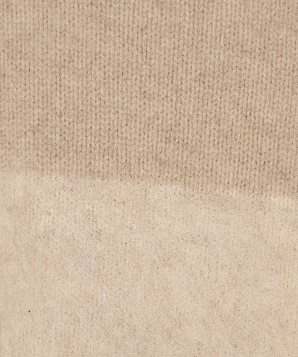 JOSEPH ブラッシュドストライプニット 