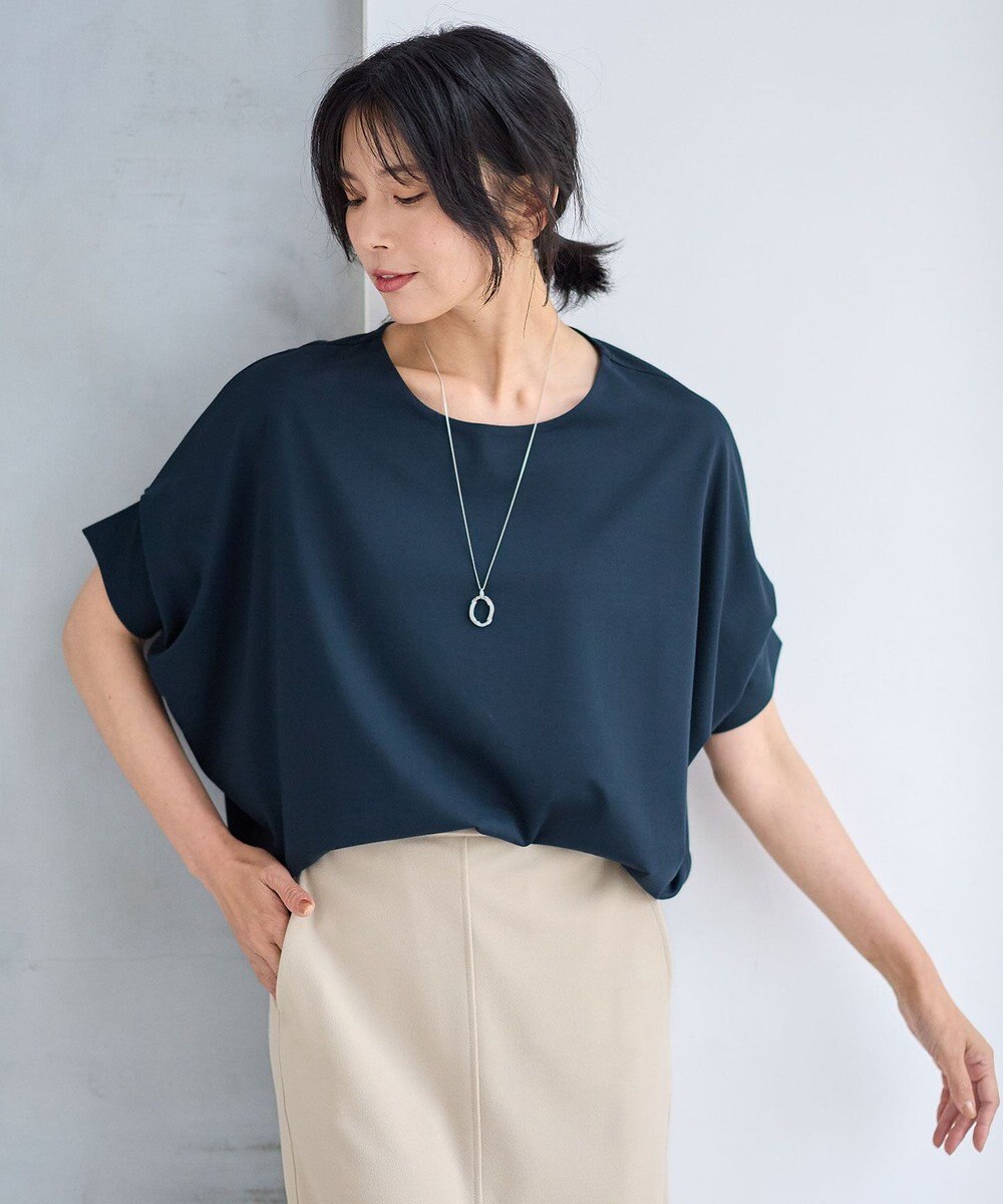 ANY L ゆるシルエットドルマンプルオーバー 