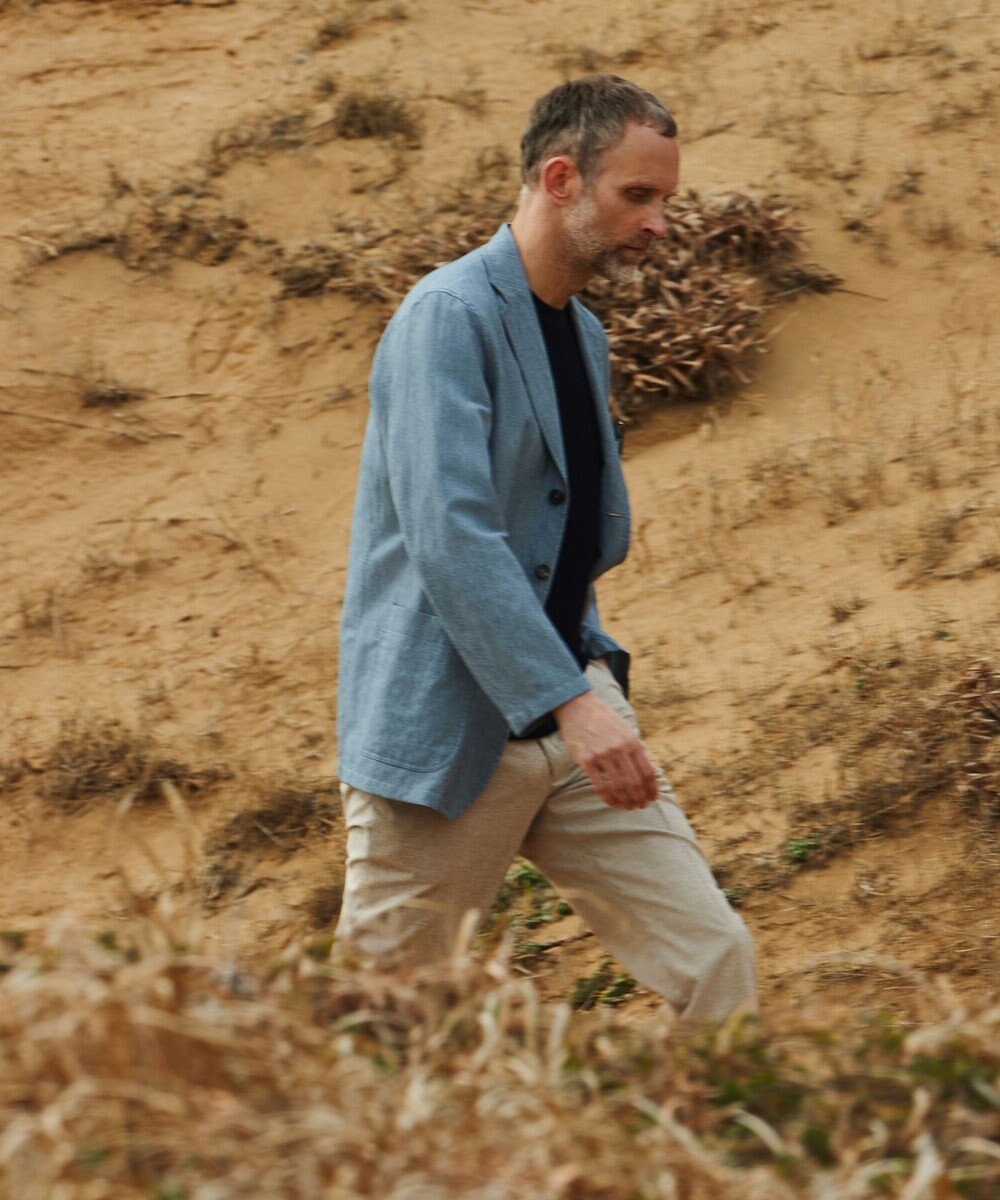 J.PRESS MEN 【新モデル/軽量/高通気性/吸湿性/放湿性】サマージャケット“ THE SHACKET” 