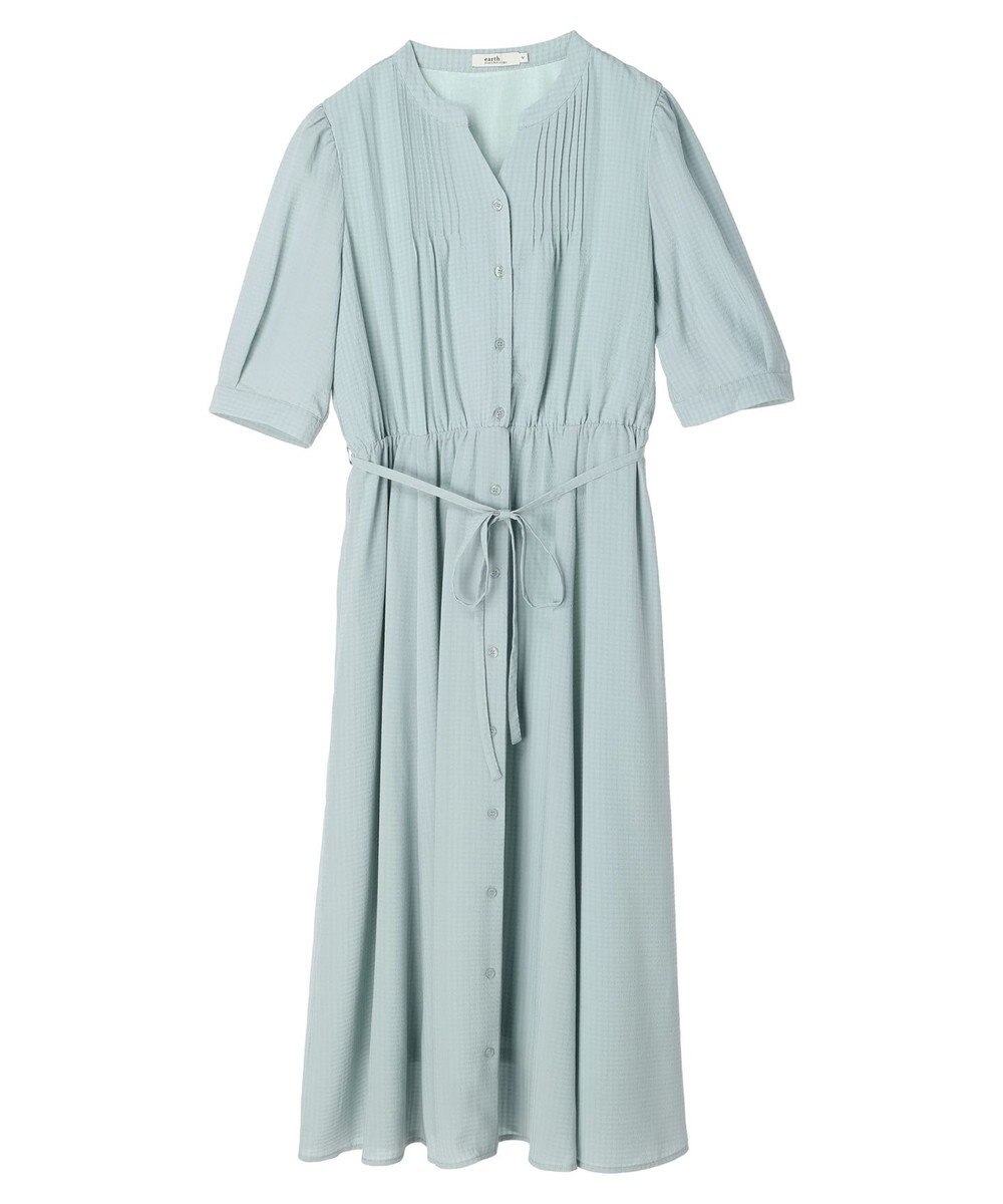 earth music&ecology タックフレアワンピース 