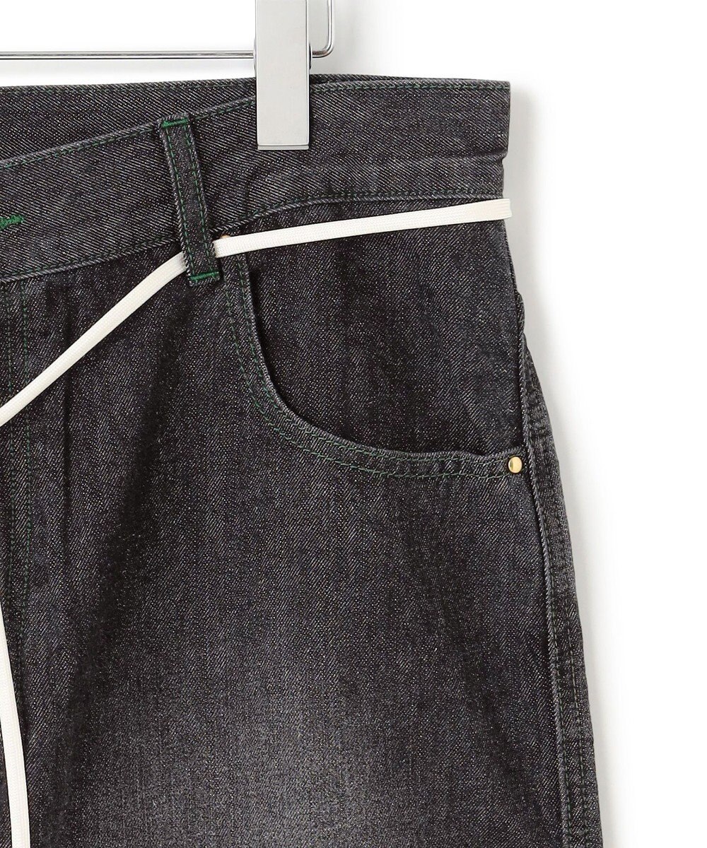 J.PRESS YORK STREET 【UNISEX】ウォッシュドワイド デニムパンツ 
