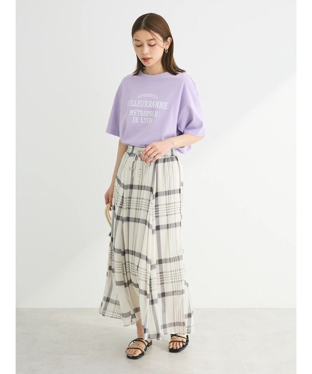 Green Parks 多段カレッジロゴボックスＴシャツ 