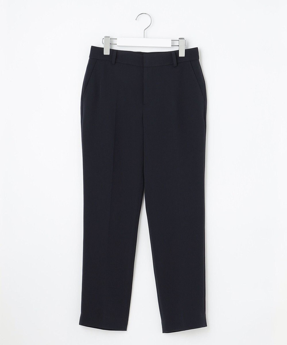 J.PRESS LADIES 【洗える】セラテリーダブルクロス テーパード パンツ 