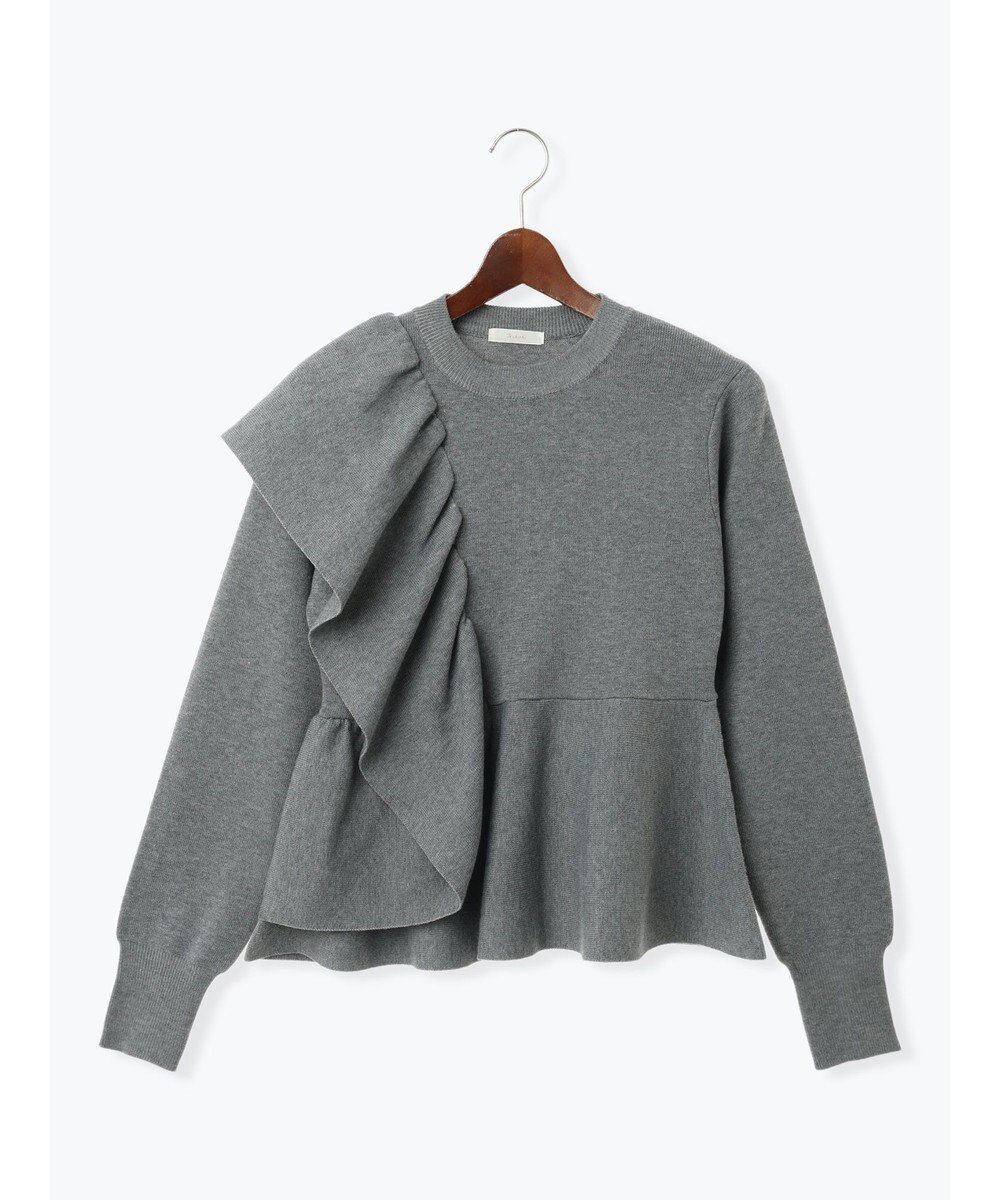 Te chichi アシンメトリーフリルニット《2025winter catalog item》 