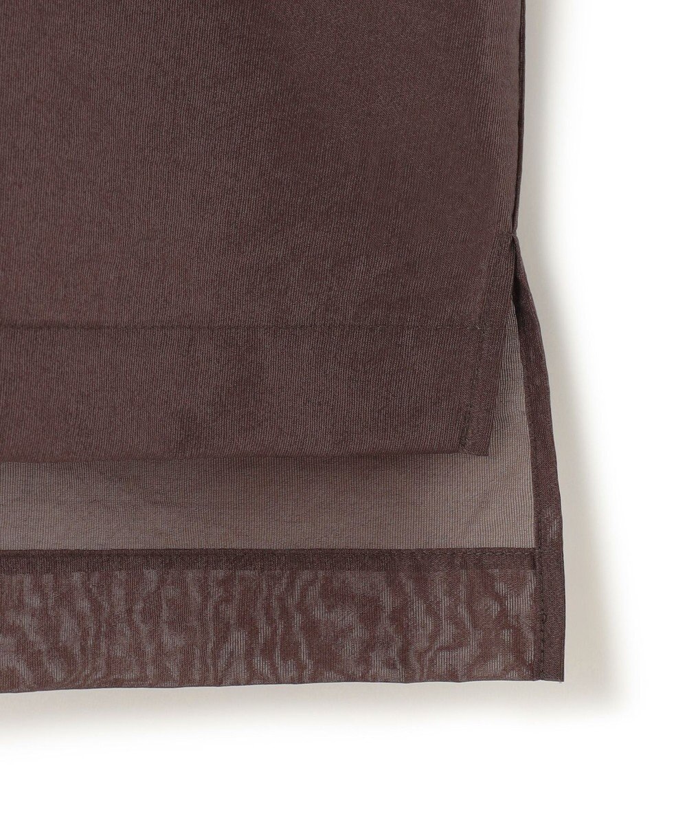 uncrave シアー オーガンジー ショート シャツ 