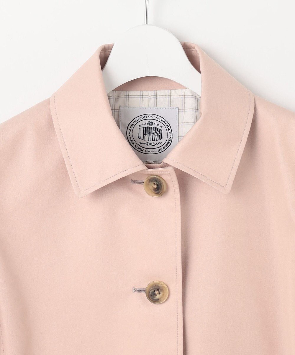 J.PRESS LADIES S 【撥水・WEB限定カラーあり】コットンポリエステル ツイル ショート コート 