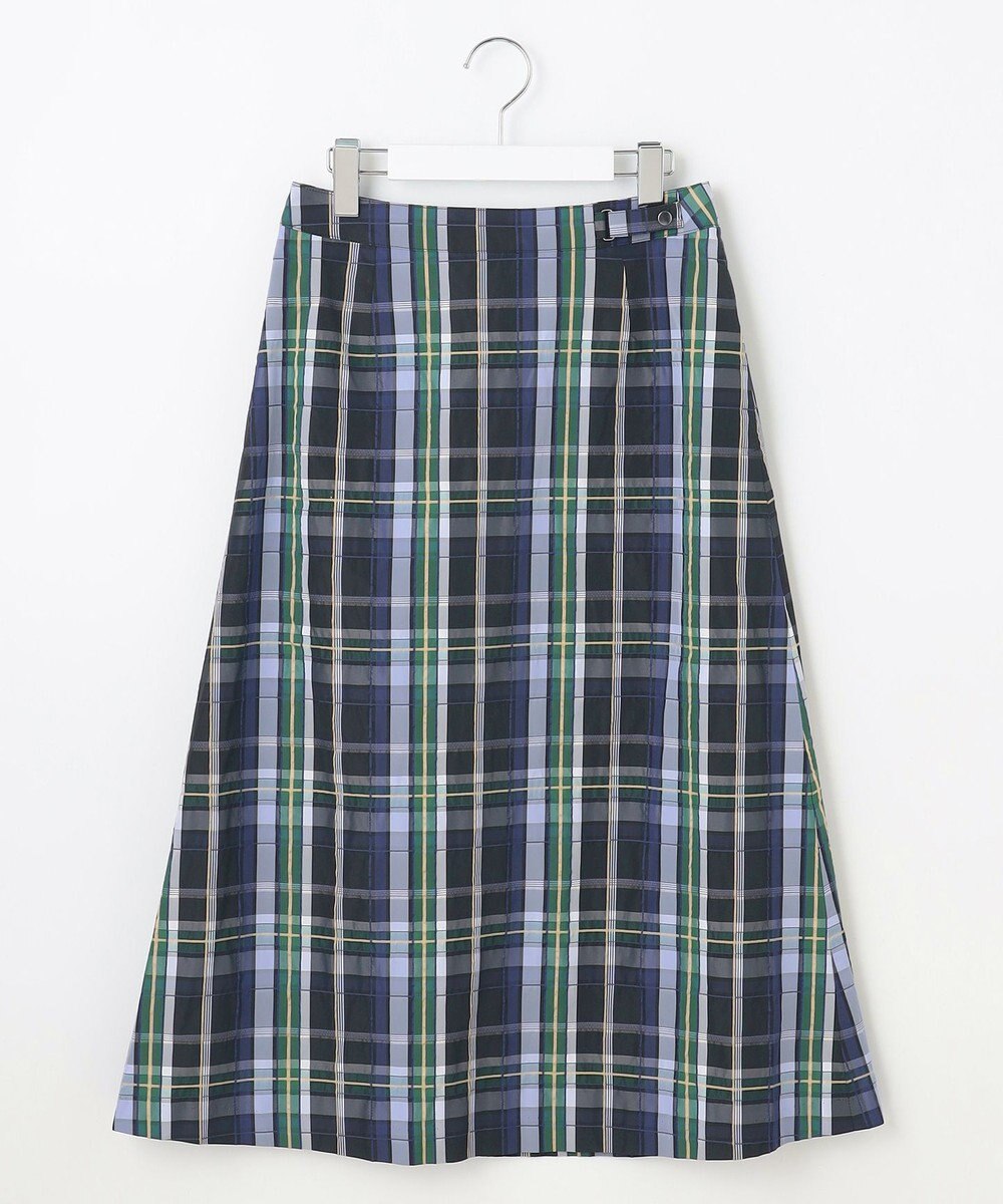 J.PRESS LADIES 【洗える】ECO DOBBY チェック スカート 