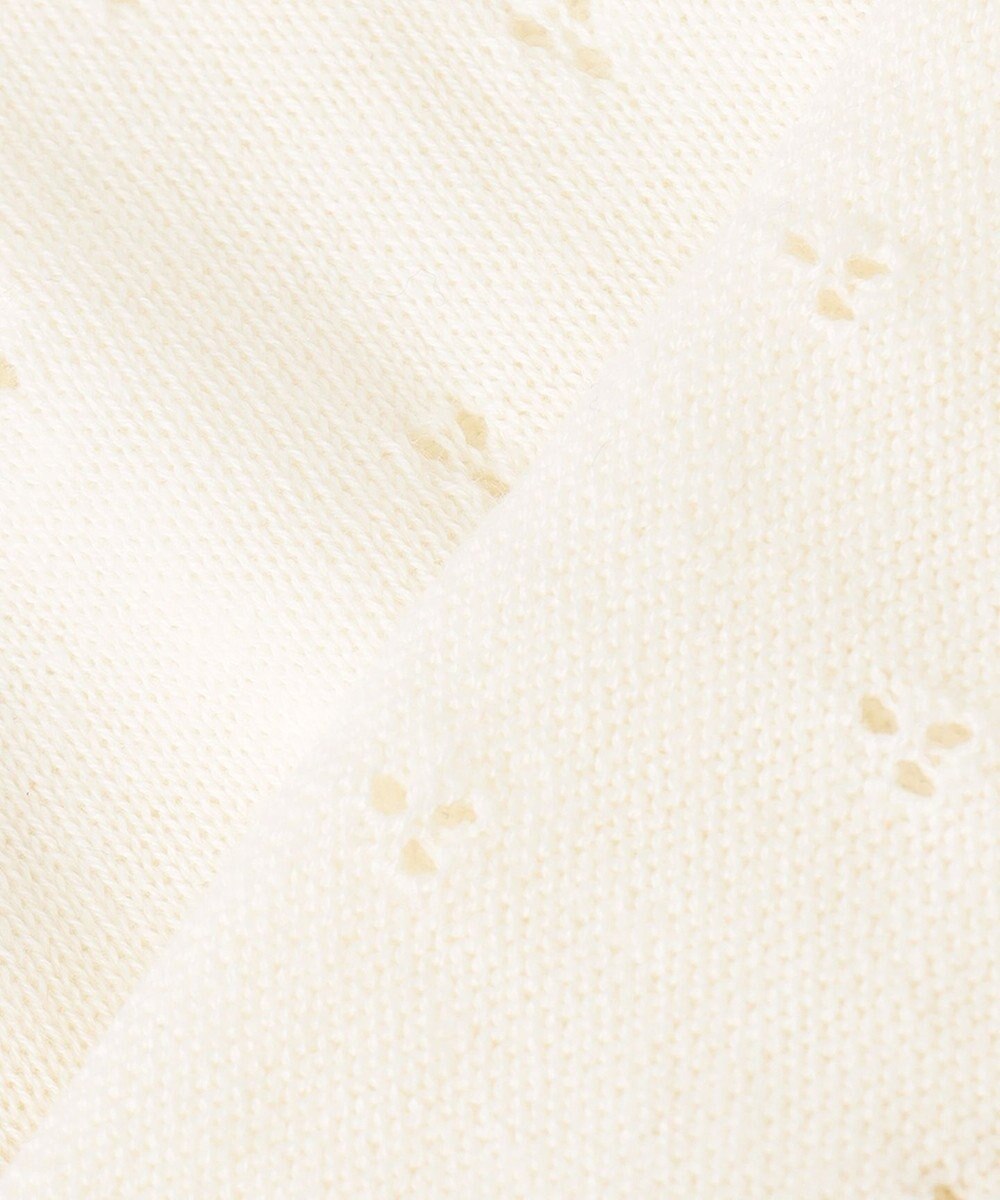 ANY KIDS アイレット ニット カーディガン 