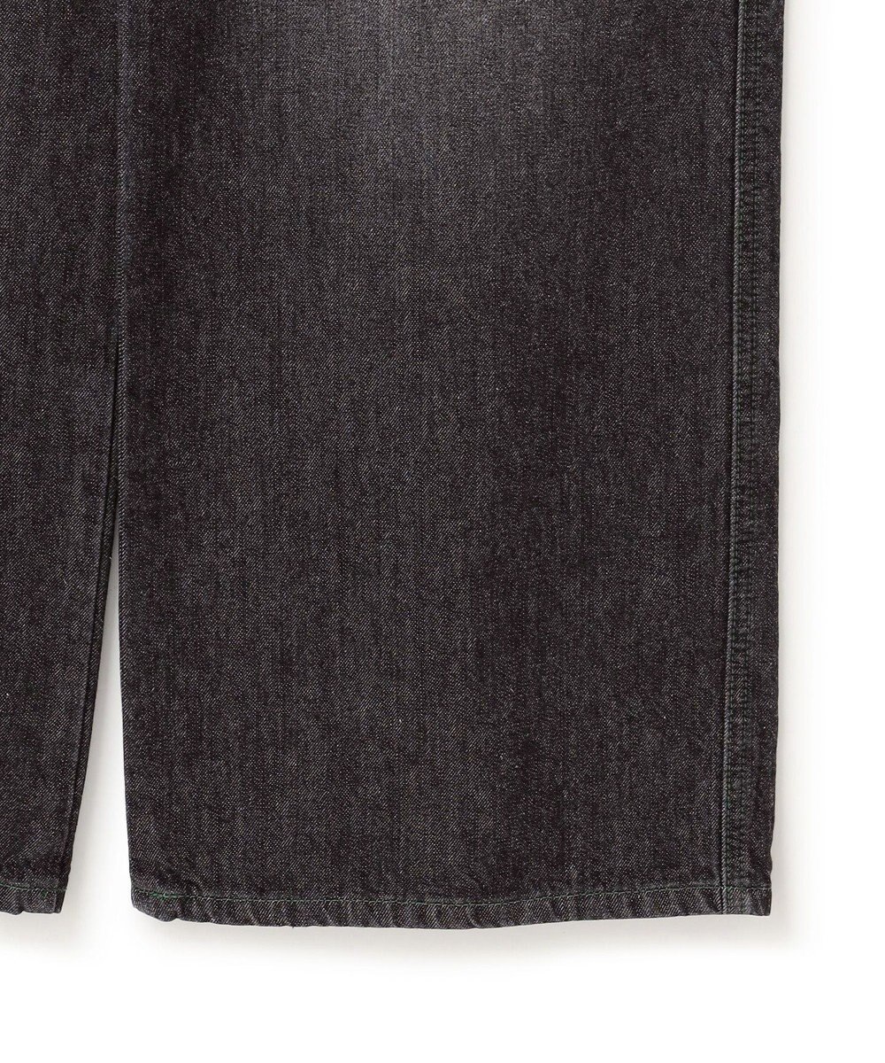 J.PRESS YORK STREET 【UNISEX】ウォッシュドワイド デニムパンツ 