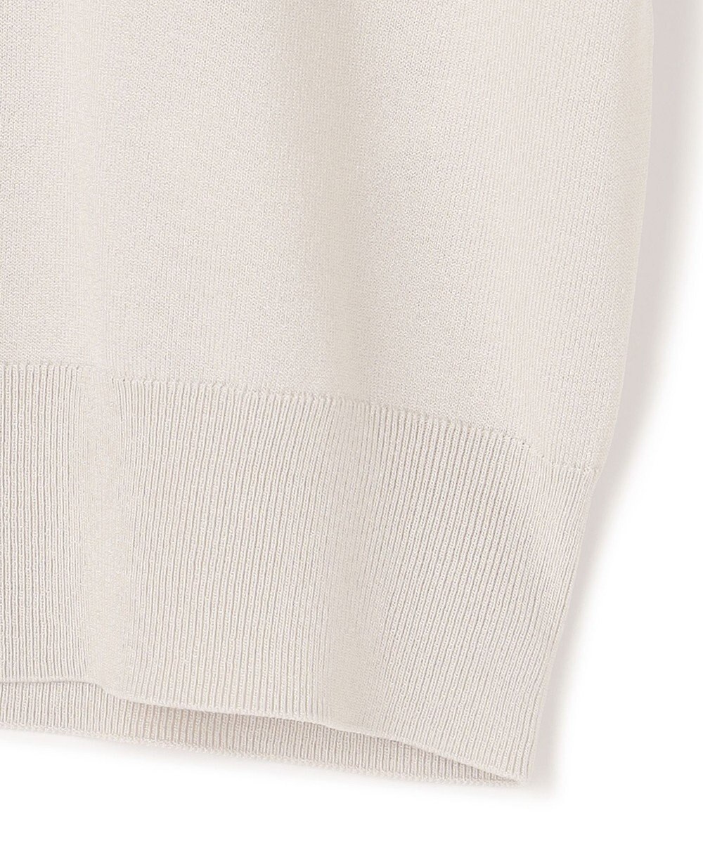 ICB 【WEB限定カラーあり・接触冷感・UVケア・洗える】 シンセティックハイゲージ Vネックプルオーバー 