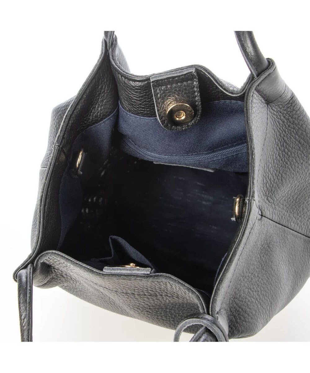 UNBILLION perche 牛革×ヤナギ底2wayトートバッグ 