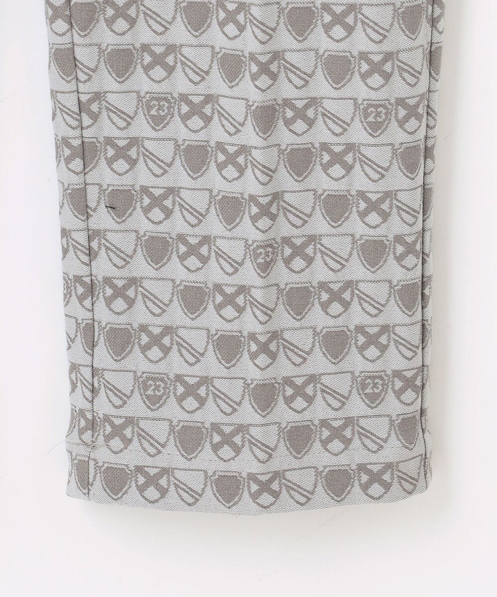 23区GOLF 【MEN】エンブレムジャガードパンツ 